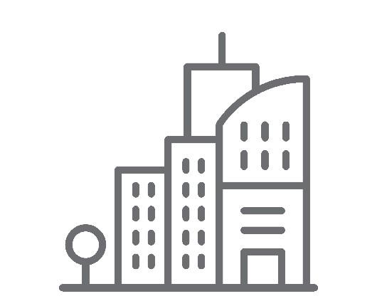 buildings icon by Made x Made from the Noun Project