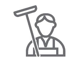 cleaner icon by Gamma Designs from the Noun Project
