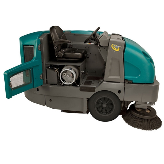 S30 Ride-On Sweeper LPG Compartment