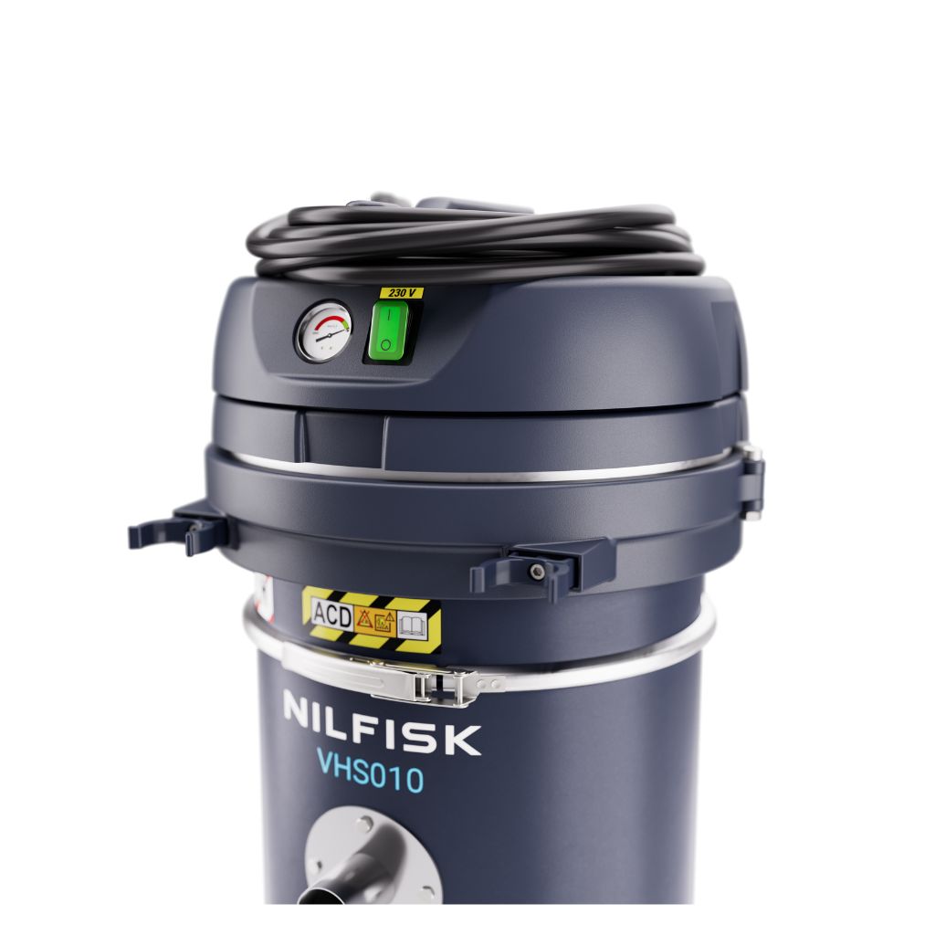 Nilfisk VHS010 Hazardous Dust Mini Industrial Vacuum (L-Class Close Up)