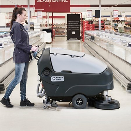 SC800 Walk Behind Scrubber Dryer-warehouse-clean