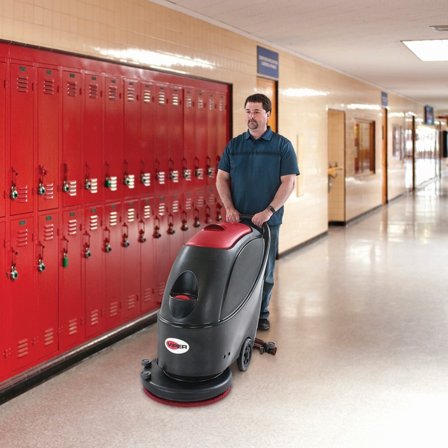 AS510B Walk-Behind Scrubber Dryer