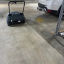 Hire SW750 Walk-Behind Sweeper Cleaning Concrete Floor