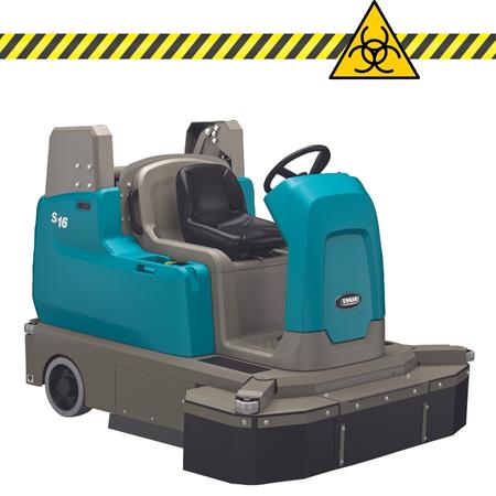 [MV-S16H-0003] S16 HEPA Ride-On Sweeper