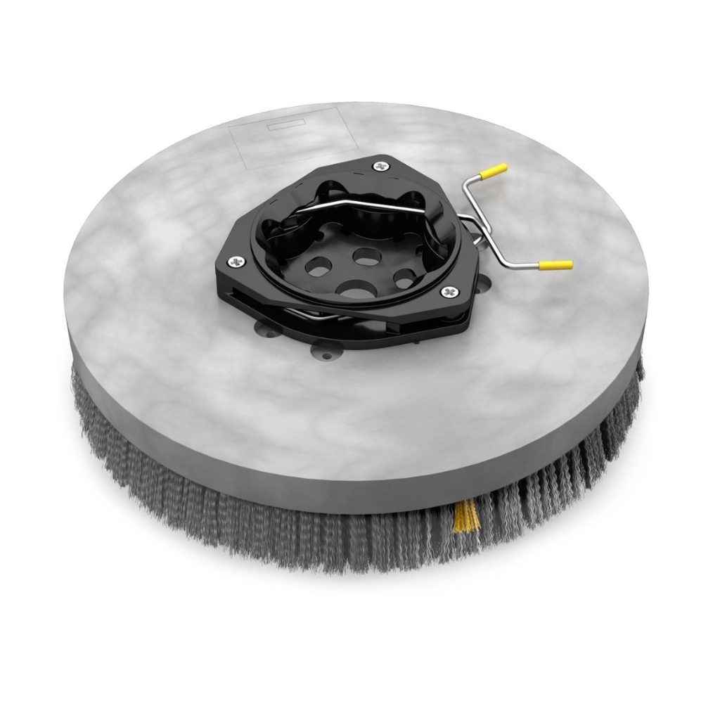 14&quot; Scrub Brush Assembly, Disk