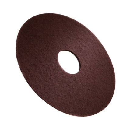 [1051026] Tennant Genuine 14&quot; Maroon Scrubbing Pad