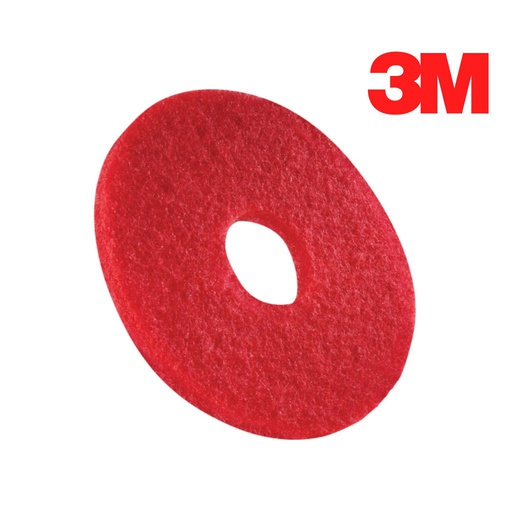 [3M17R] 430mm Red Cleaning Pad (17&quot;) 3M