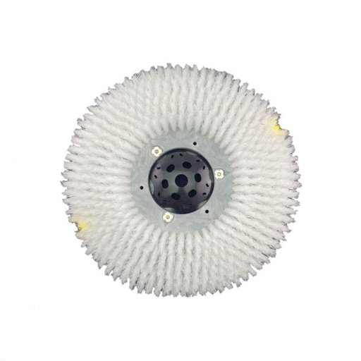 [1220225] Tennant Genuine Brush Assy, Disk,Scb, 16.O.D, Soft White Brush (old part#1016634)