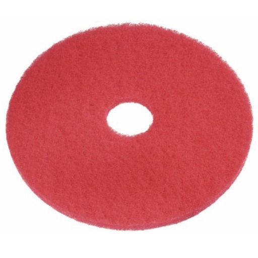 [PE12R] 12&quot; Red Scrubbing Pad