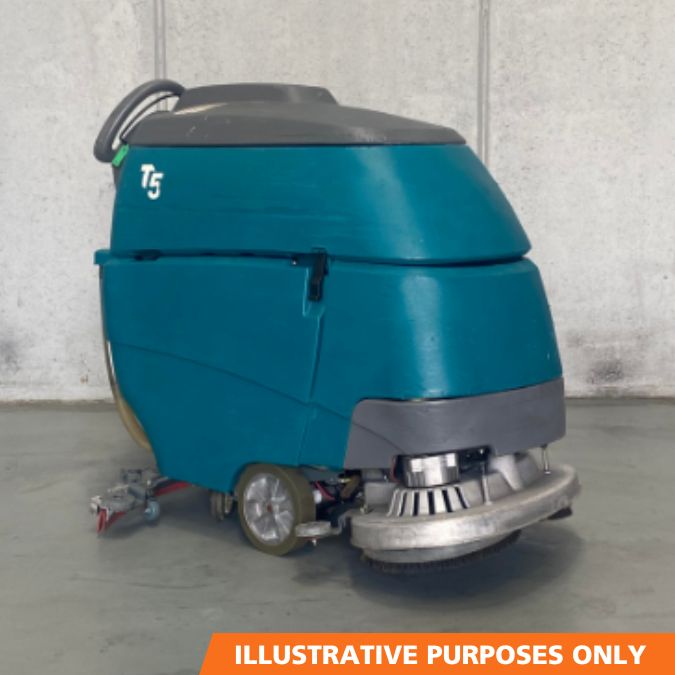 Second Hand Tennant T5 Walk-Behind Scrubber Dryer