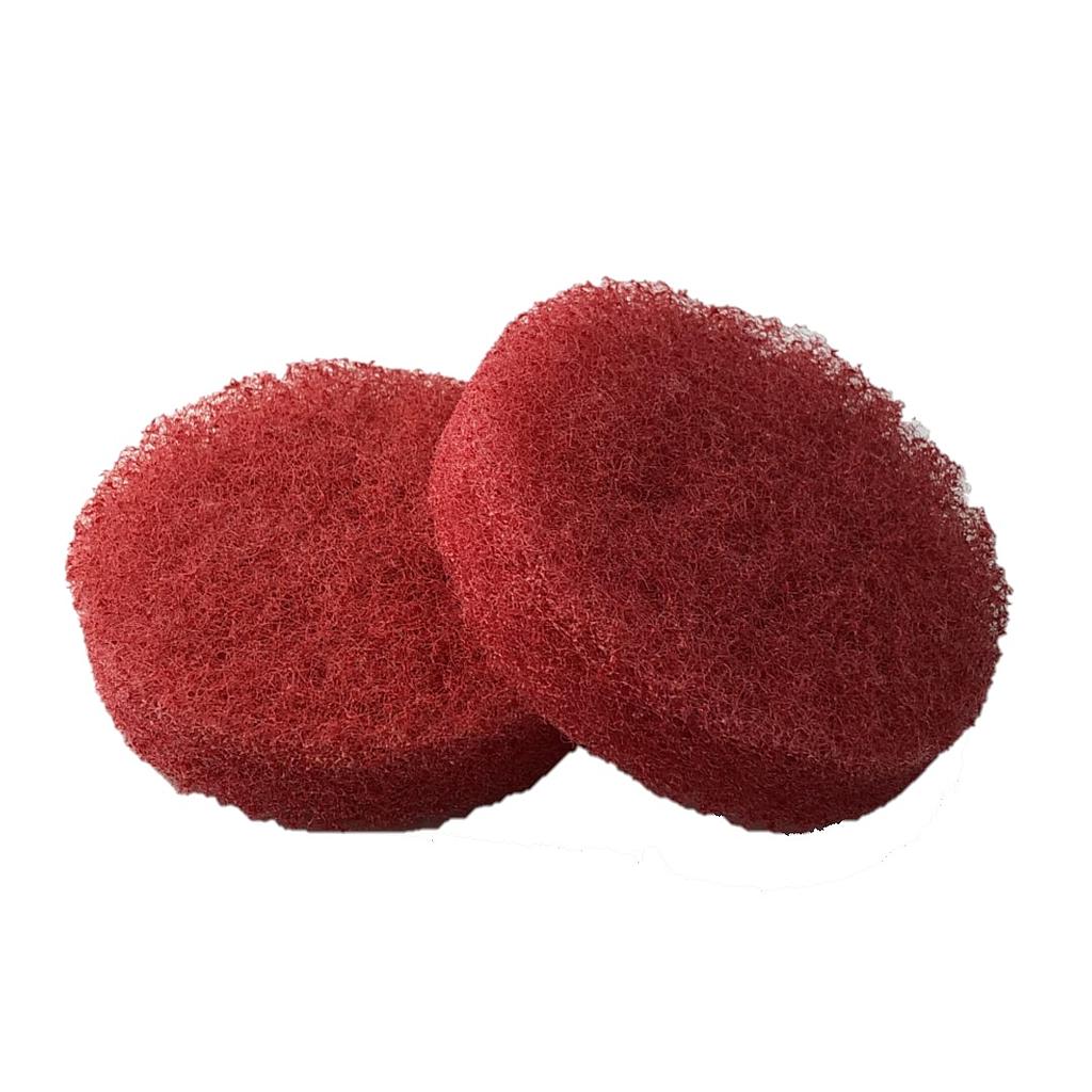 4" Red Pads (10pcs) - i-scrub 21B