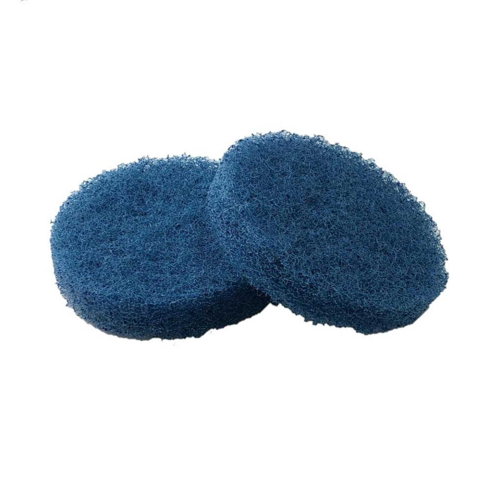 [K.10.97.0703.79] 4" Blue Pads (10pcs) - i-scrub 21B