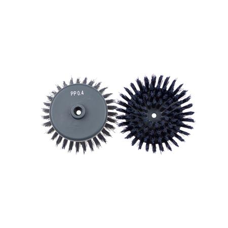 Hard Brush Black (Set of 2) - i-Scrub 21B