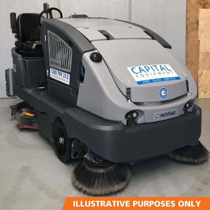 Second Hand Nilfisk CS7000 LPG Industrial Combination Sweeper/Scrubber-Dryer