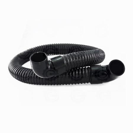 [VF90508] Suction Hose - 38mm dia x 1200mm 2 x 90deg