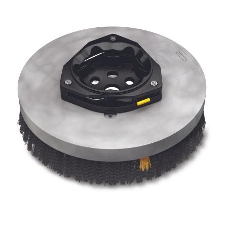[1220241] 16"/406mm Dia, Scrub Brush, Disc - Polypropylene (Old Number: 30241)