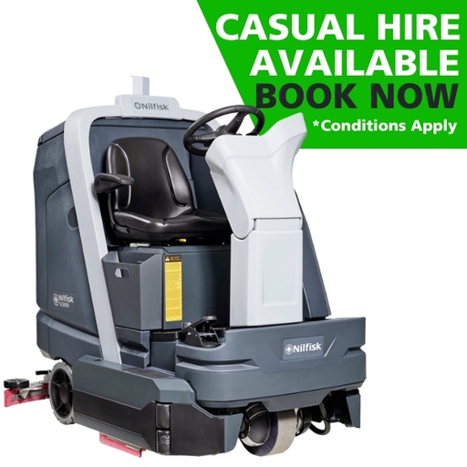 Hire of Nilfisk SC6000 Ride-On Disk Scrubber Dryer
