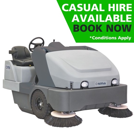 [RNT.56107513] Hire of Nilfisk SW8000 Industrial Ride-On Sweeper