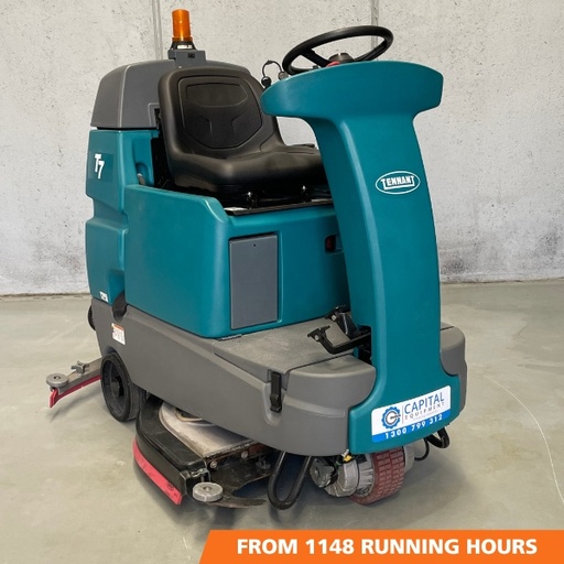 [SHMV-T7-0076] Second Hand Tennant T7 Industrial Battery Ride-On Scrubber