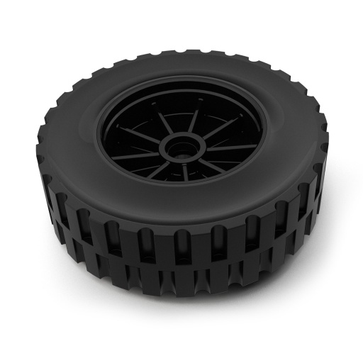 [1061961LP] Tire Assy 08.0 x 3.8 (Rim and Tyre)